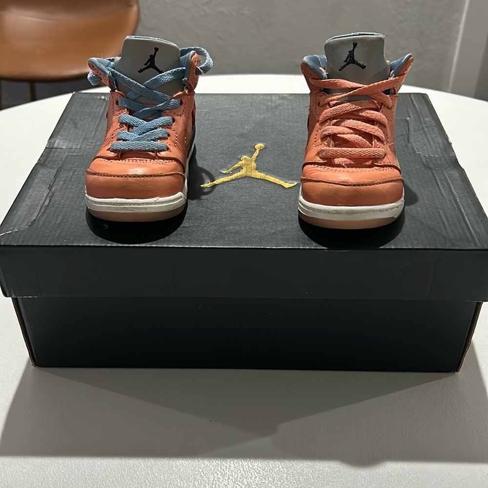 Jordan 5 Retro x DJ Khaled TD “We The Best - Crimson Bliss” Toddler Size 7C - Picture 3 of 9